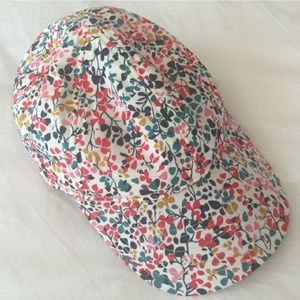 J. Crew floral print baseball cap